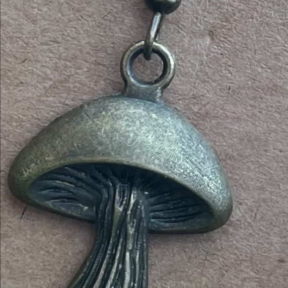 Hippy Inspired Mushroom Earrings Bundle Hypoallergenic - Picture 2 of 3